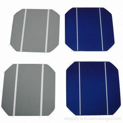 Hot Selling 5-inch Monocrystalline Solar Cell, High-efficiency